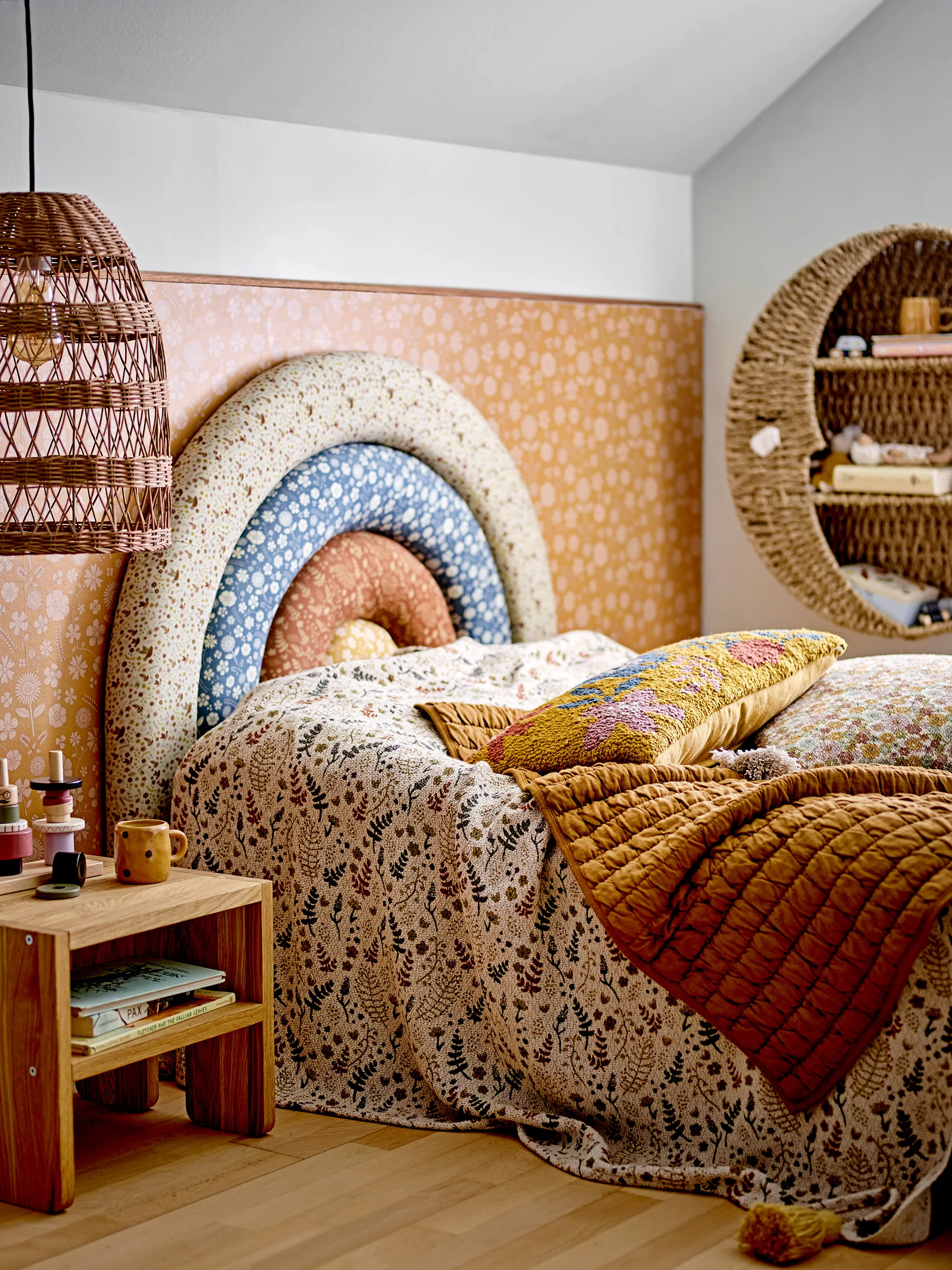 Bas σκαμπό 35x30x30 εκ, Δρυς Bloomingville