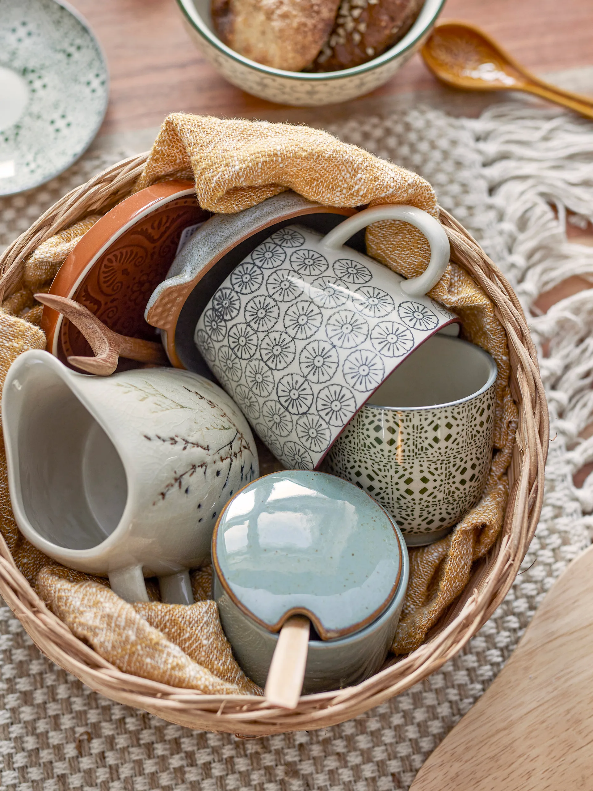 Κανάτα γάλακτος Bea 0,25 L, Natur Bloomingville