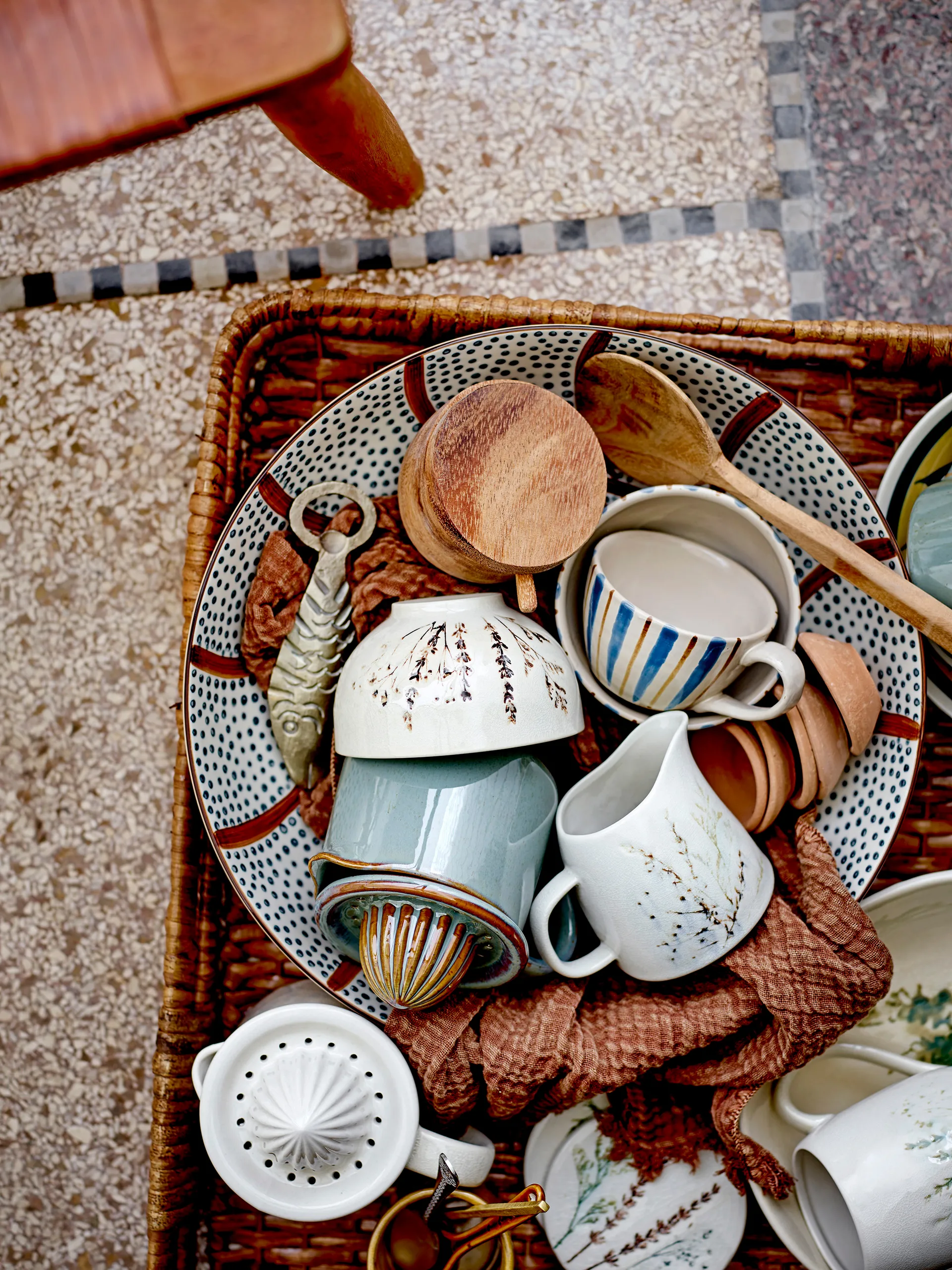 Κανάτα γάλακτος Bea 0,25 L, Natur Bloomingville