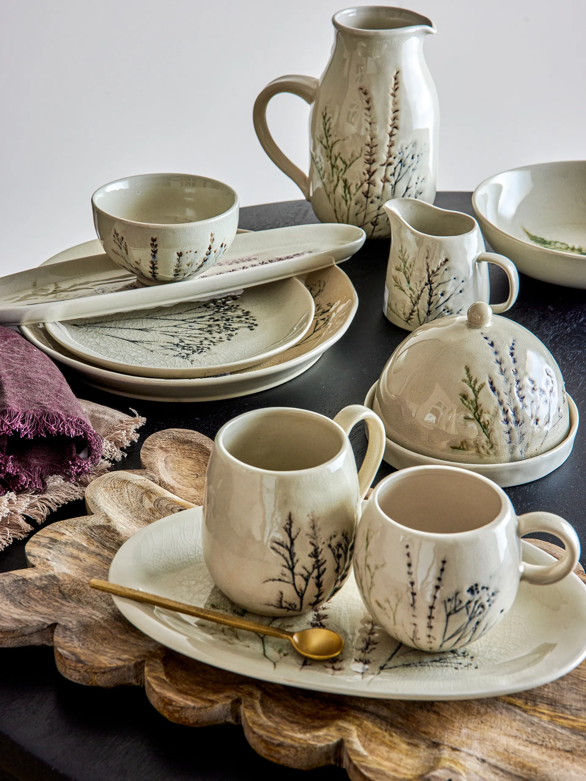 Κανάτα γάλακτος Bea 0,25 L, Natur Bloomingville