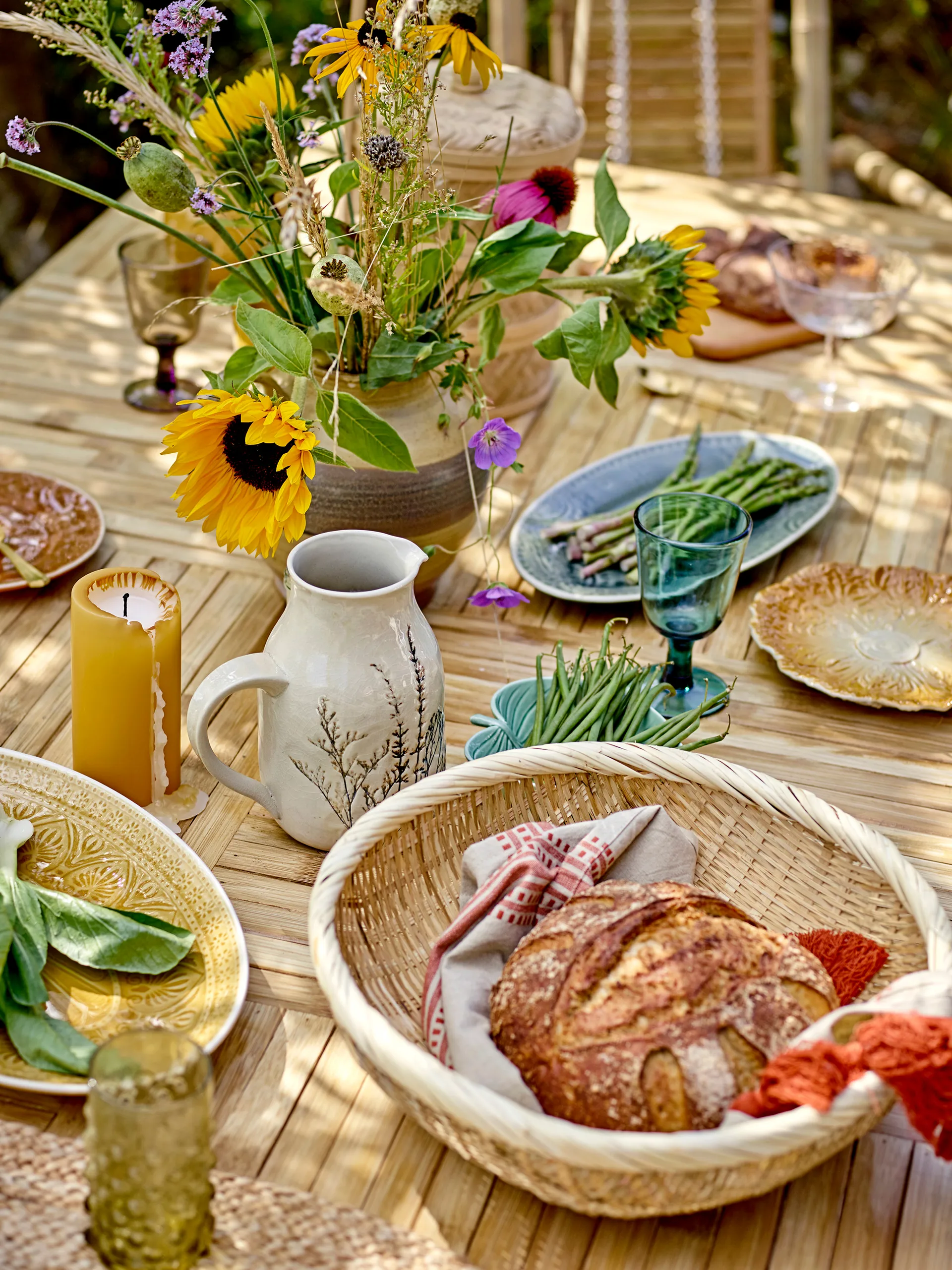 Κανάτα Bea 1,5 L, Natur Bloomingville