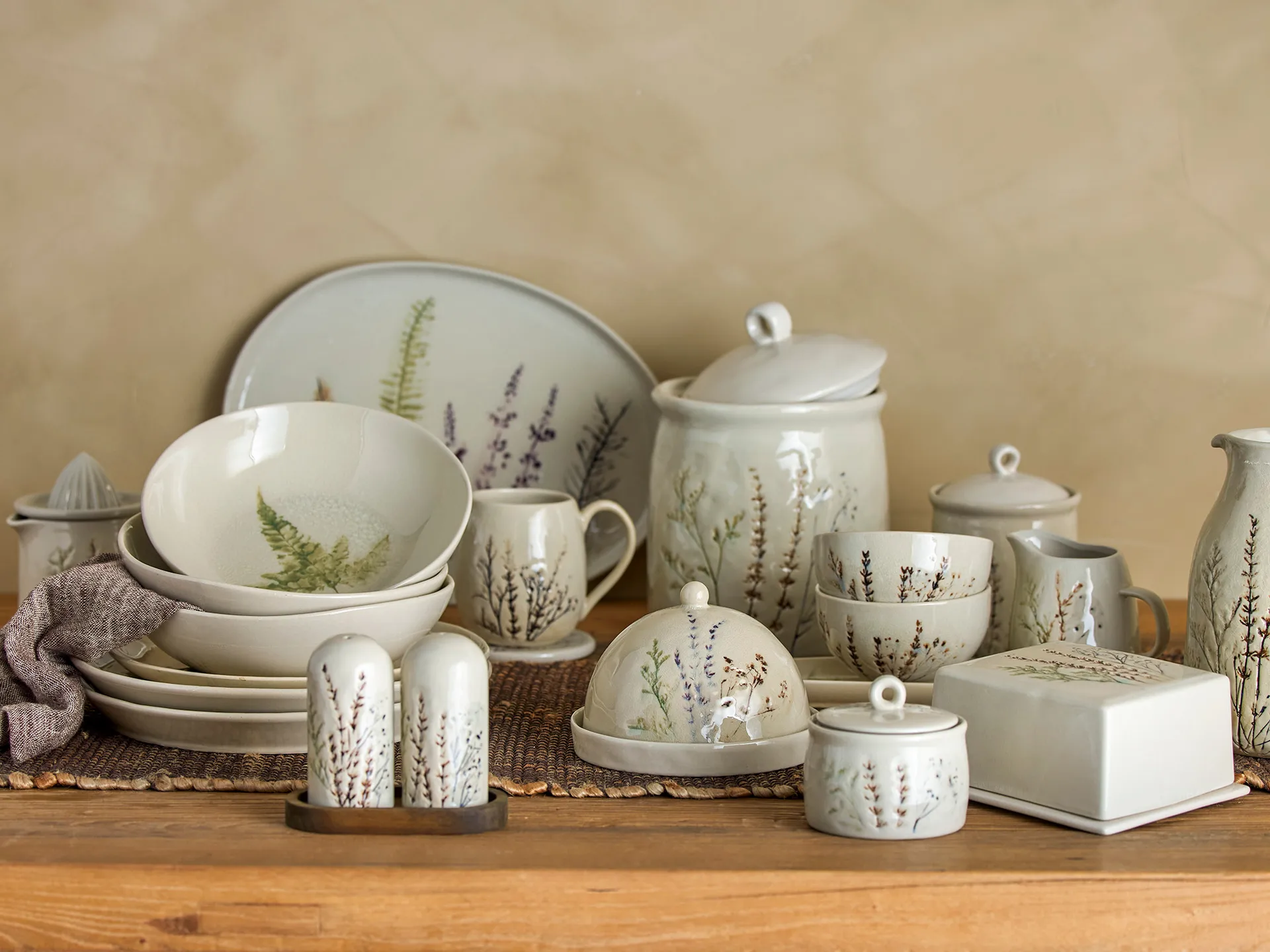 Πιατέλα σερβιρίσματος Bea 26x34,5 εκ., Natur Bloomingville