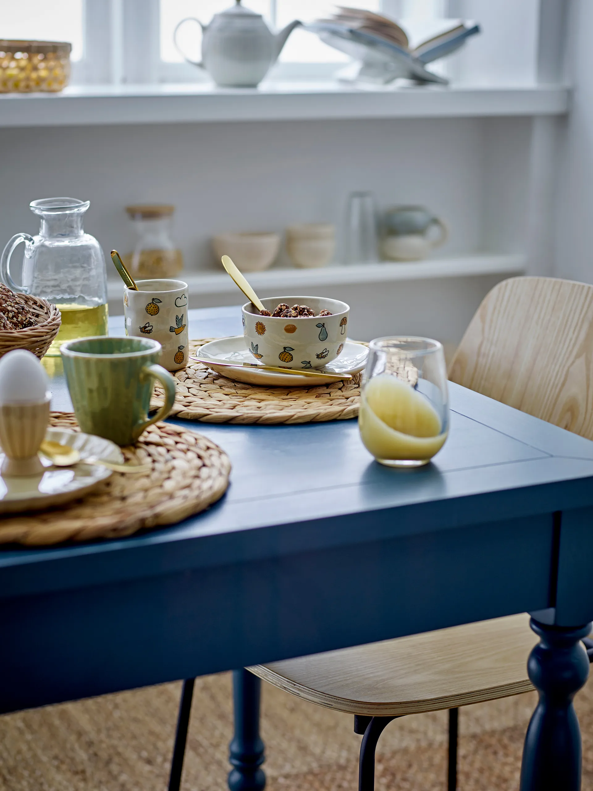 Bear χαλί από μαλλί 200x140 εκ., Φυσικό Bloomingville