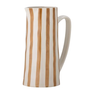 Κανάτα Begonia stoneware 23,5 cm - brown Stripes - Bloomingville