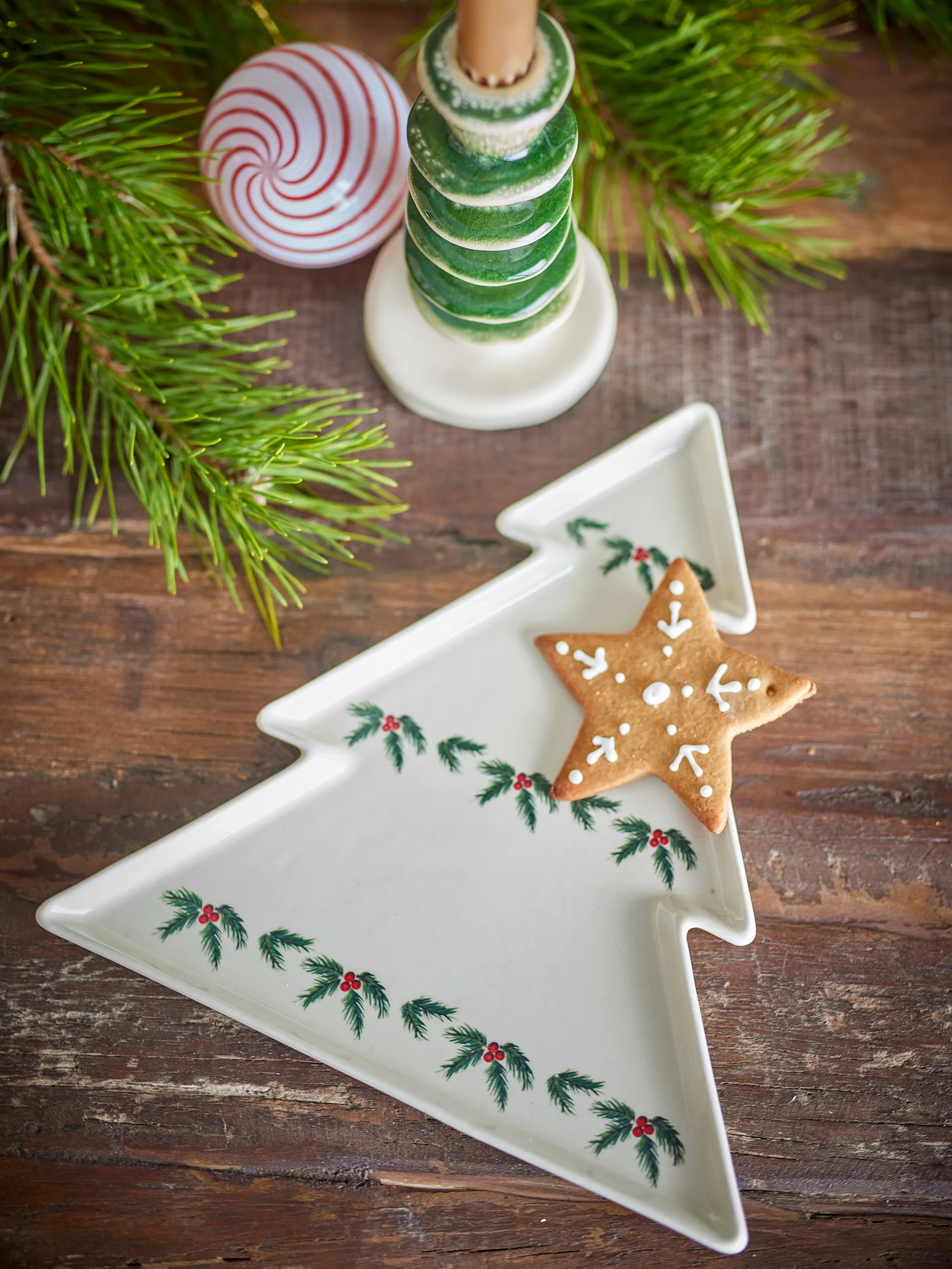 Berry σερβιριστικό δίσκο, Άσπρο Bloomingville