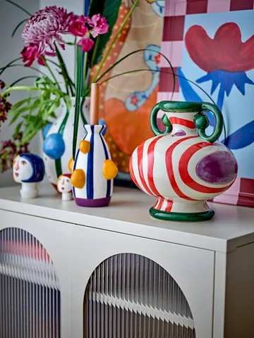 Betiva βάζο - Multi Stoneware - Bloomingville