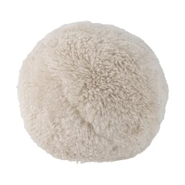 Μαξιλάρι Betsy από μαλλί προβάτου Ø30 cm - Άσπρο - Bloomingville