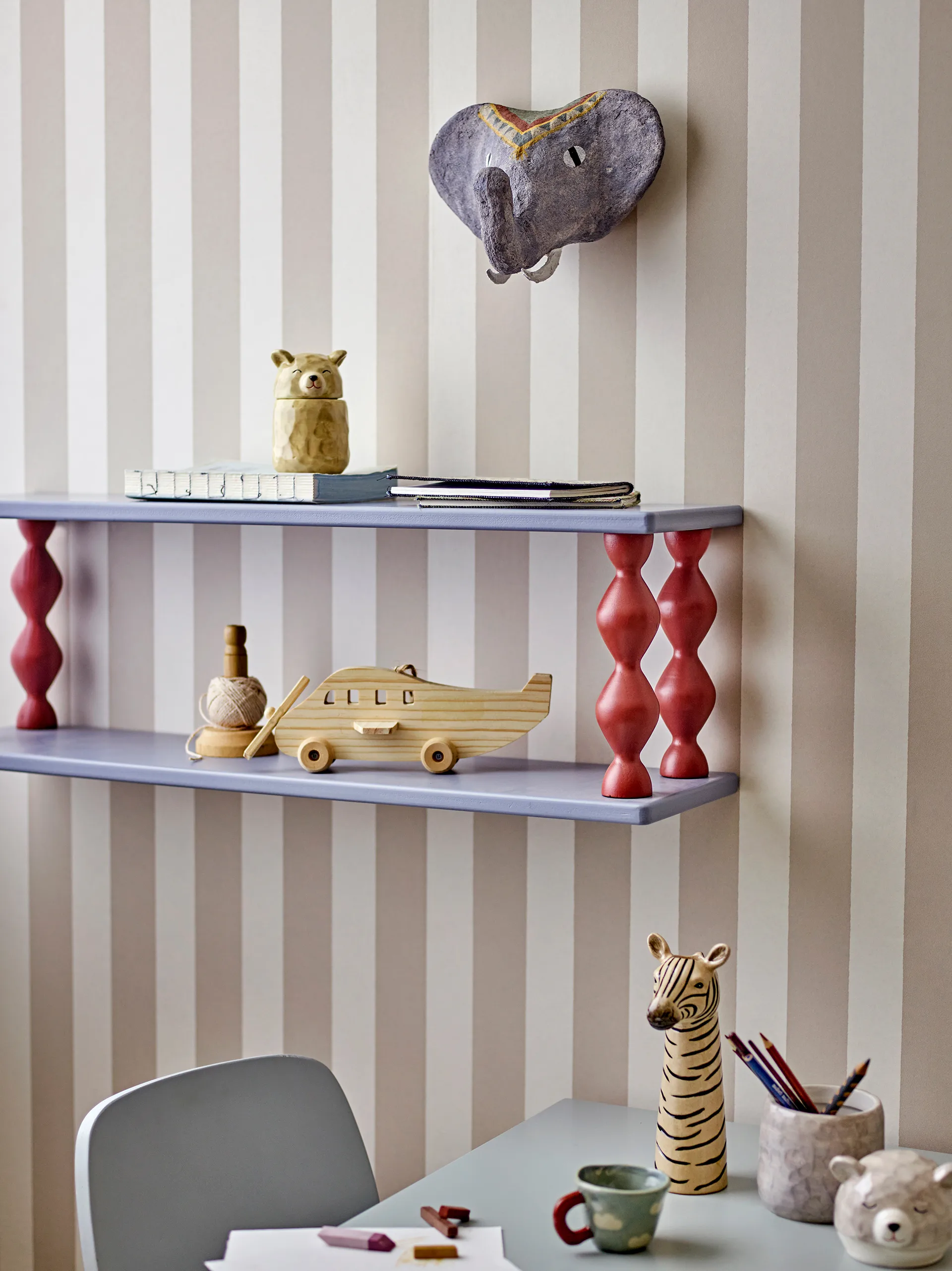 Biona μπολ με καπάκι Ø11 εκ., Μπλε Bloomingville