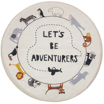 Bloomingville χαλί Ø130 cm Ø130 cm - Πολύχρωμο - Bloomingville