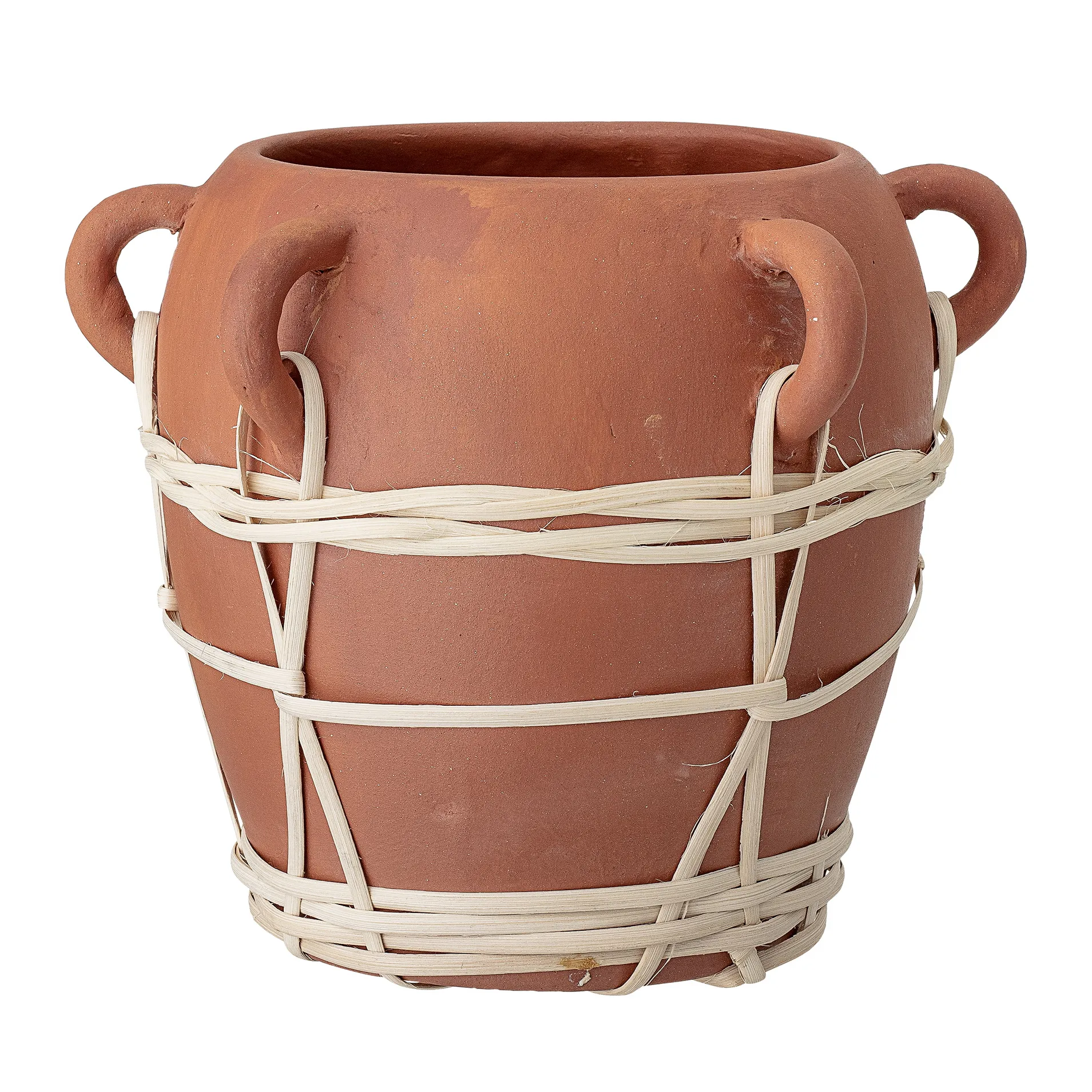 Bloomingville γλάστρα με λαβή Ø 23 cm, Τερακότα Bloomingville