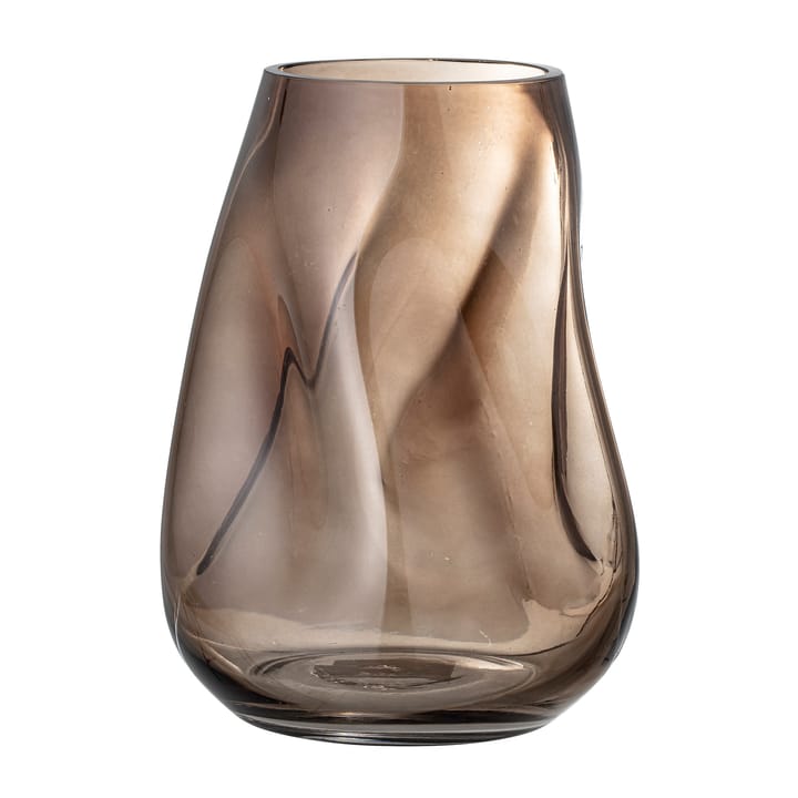 Bloomingville γυάλινο βάζο 26 cm, καφέ Bloomingville