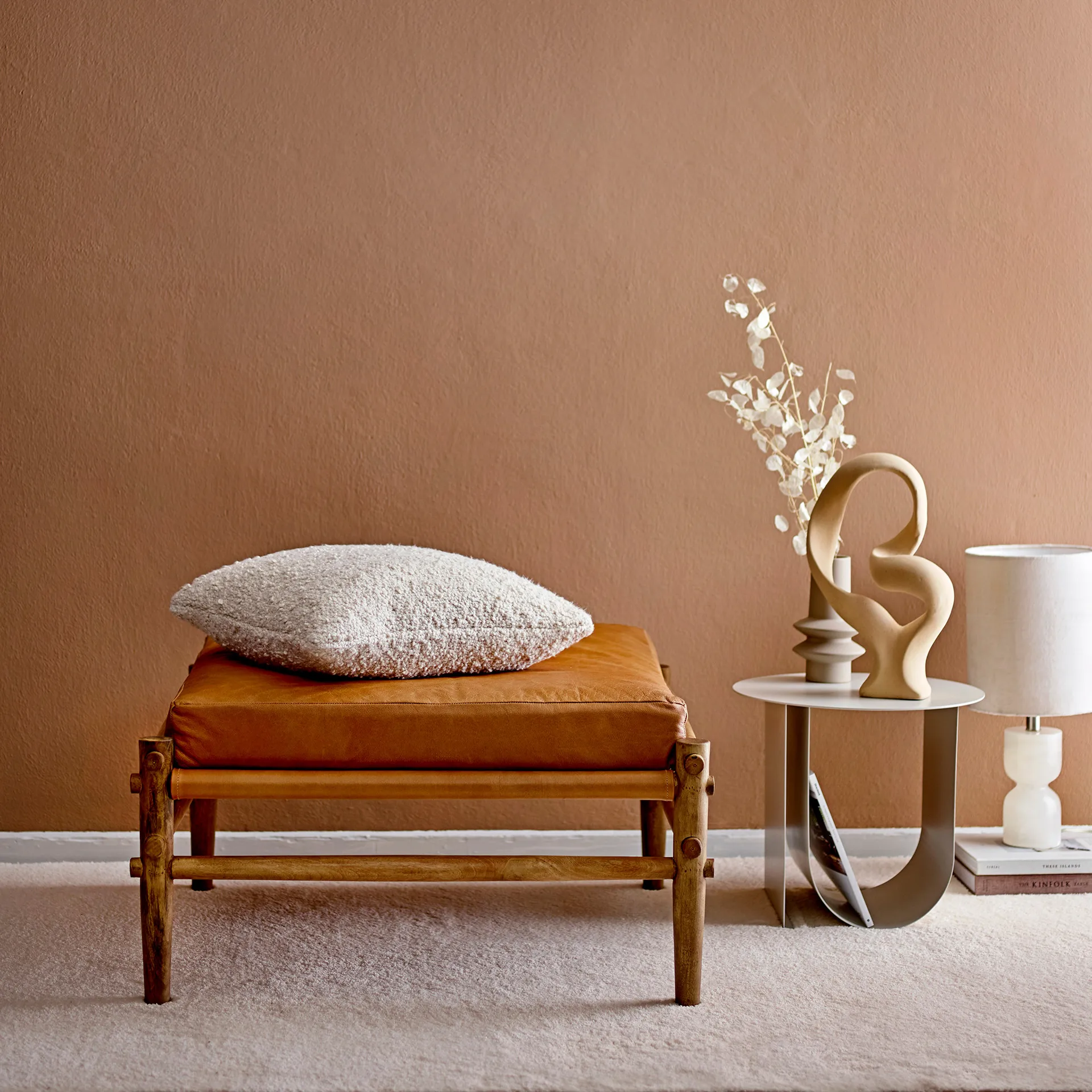 Bloomingville γλυπτό 40.5 cm, φύση Bloomingville