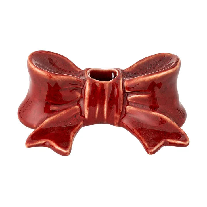 Bow ljusstake - Κόκκινο, 11,5 εκ. - Bloomingville