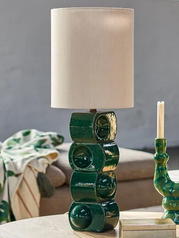 Brady επιτραπέζιο φωτιστικό - Green, Ø25 εκ. - Bloomingville
