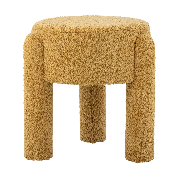 Bruno στρογγυλό σκαμπό Ø42 cm - Κίτρινο - Bloomingville