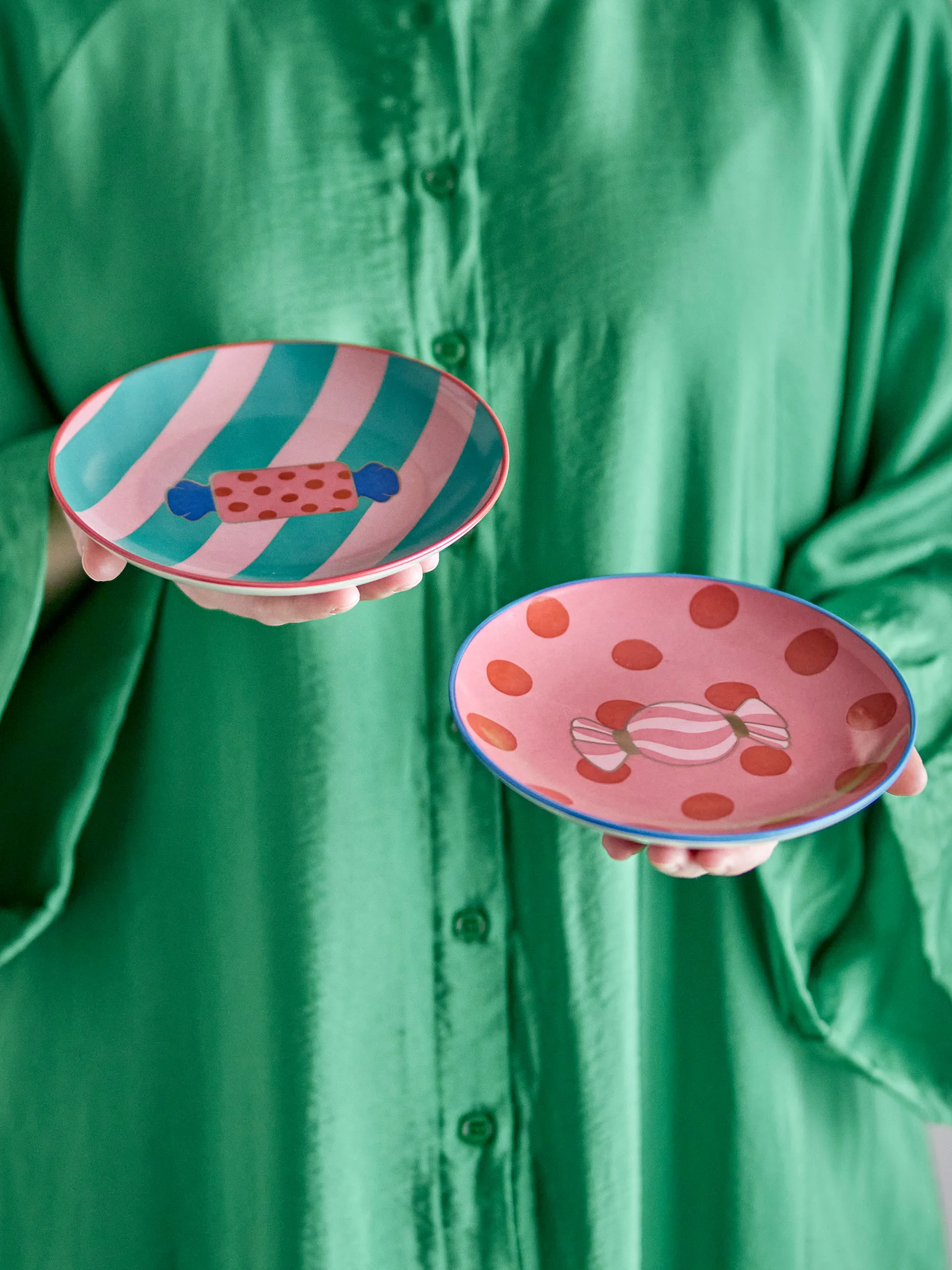 Caramella πιάτο Ø16 εκ. 2 τεμάχια, Ροζ Bloomingville