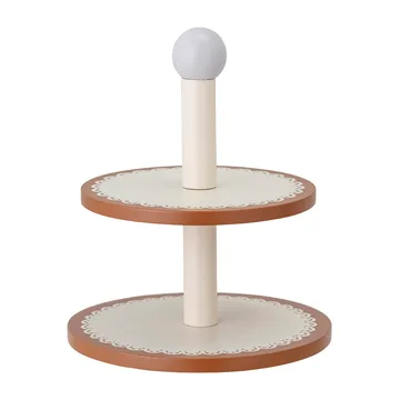 Carlina wooden toy πιάτο κέικ 13 τεμάχια - Καφέ - Bloomingville