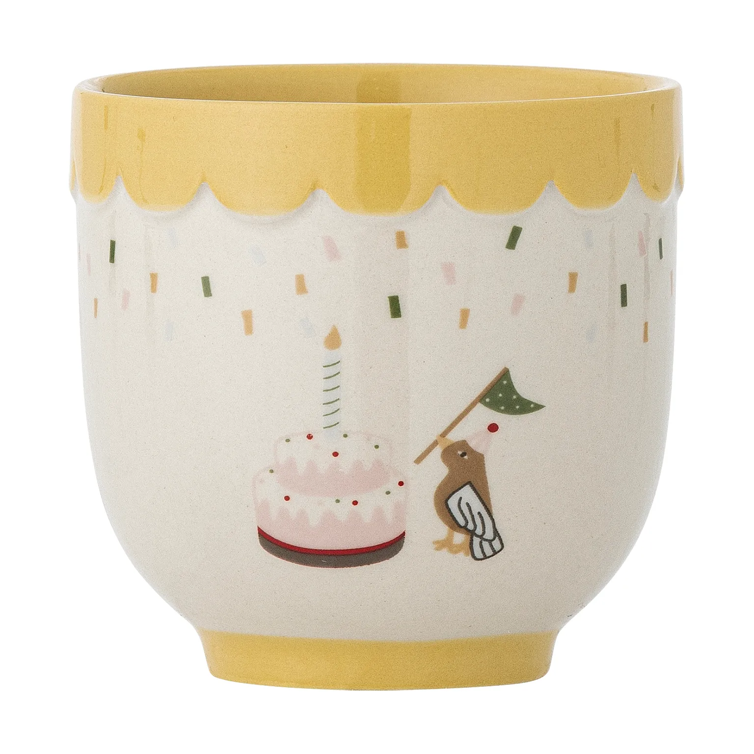 Check φλιτζάνι 4 τεμ., Κίτρινο Bloomingville