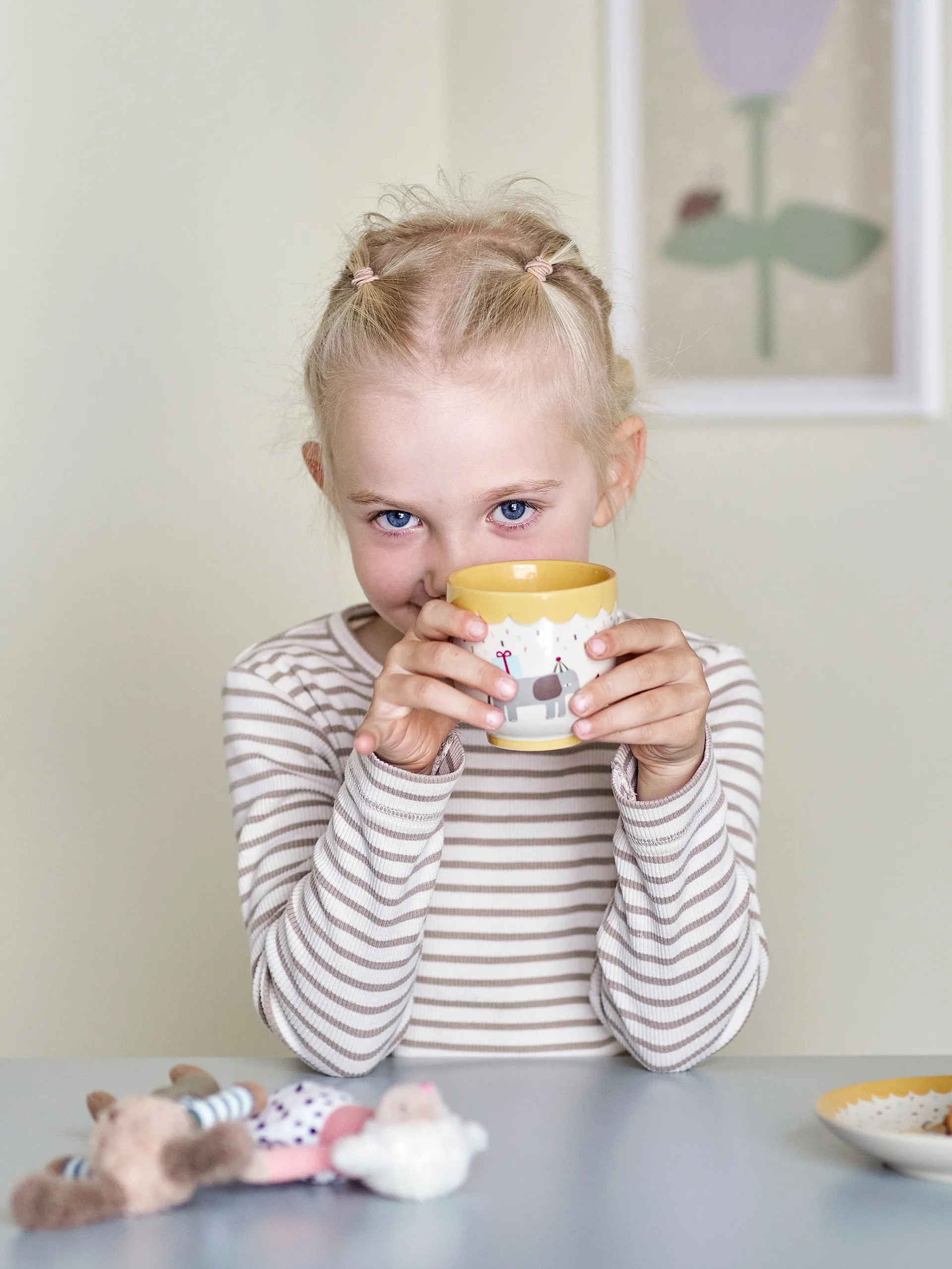 Check φλιτζάνι 4 τεμ., Κίτρινο Bloomingville