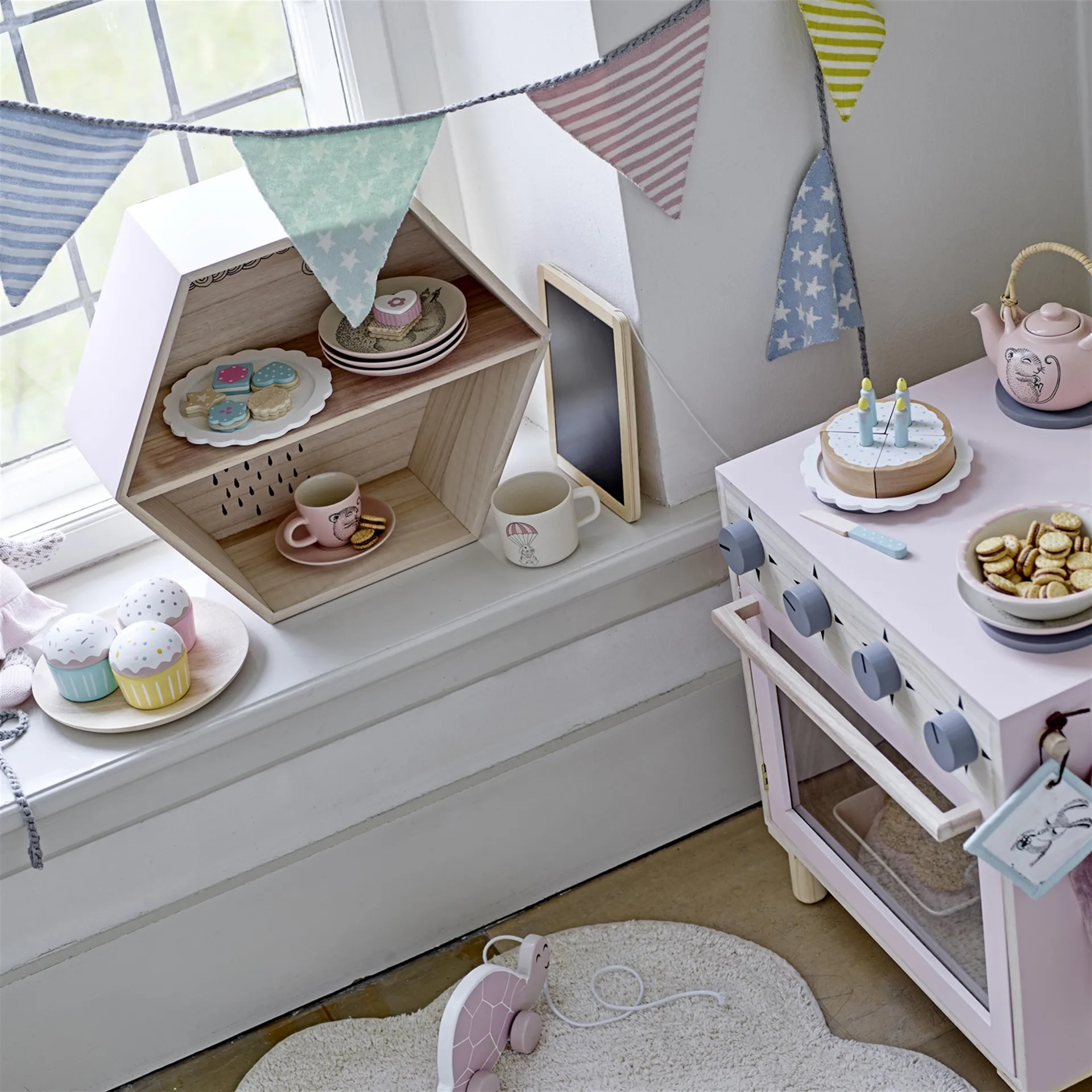 Cloud παιδικό χαλί, φυσικό Bloomingville