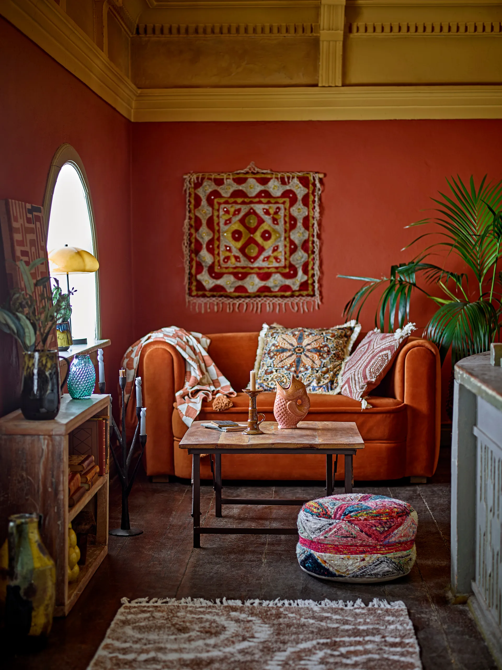 Colorine μπολ Ø12 εκ., Καφέ Bloomingville