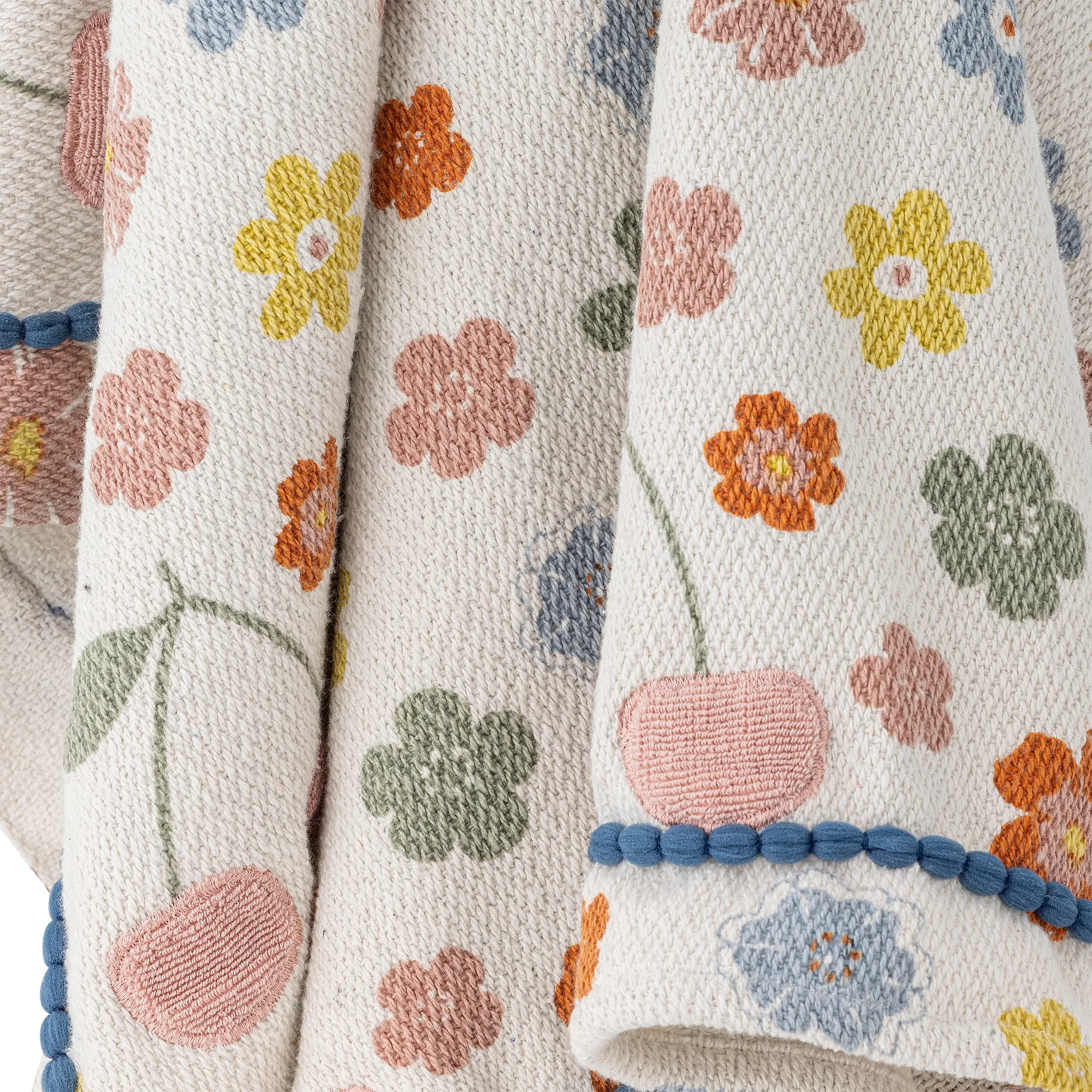 Colorine μαξιλάρι βαμβακερό 45x45 εκ., Rose Bloomingville