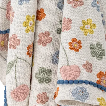 Colorine μαξιλάρι βαμβακερό 45x45 εκ. - Rose - Bloomingville