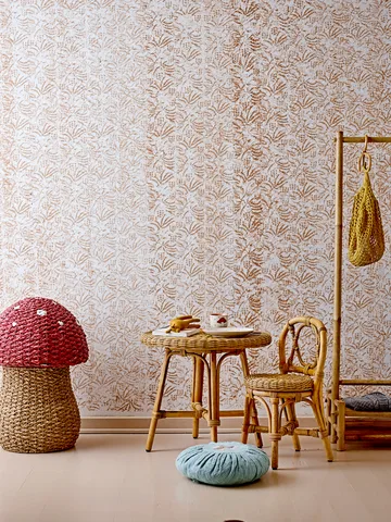 Καλάθι αποθήκευσης Corintha με καπάκι Ø43x61 εκ. - Κόκκινο - Bloomingville