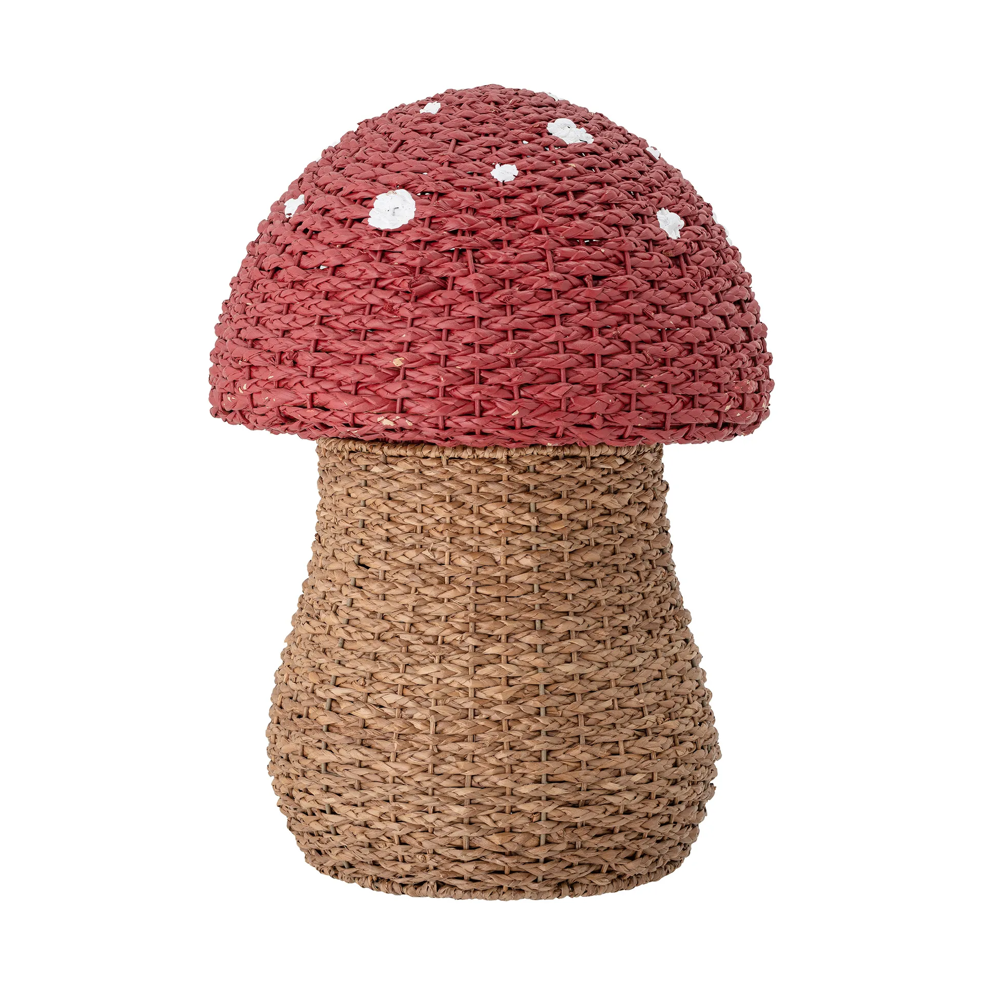 Καλάθι αποθήκευσης Corintha με καπάκι 61xØ43 εκ., Κόκκινο Bloomingville