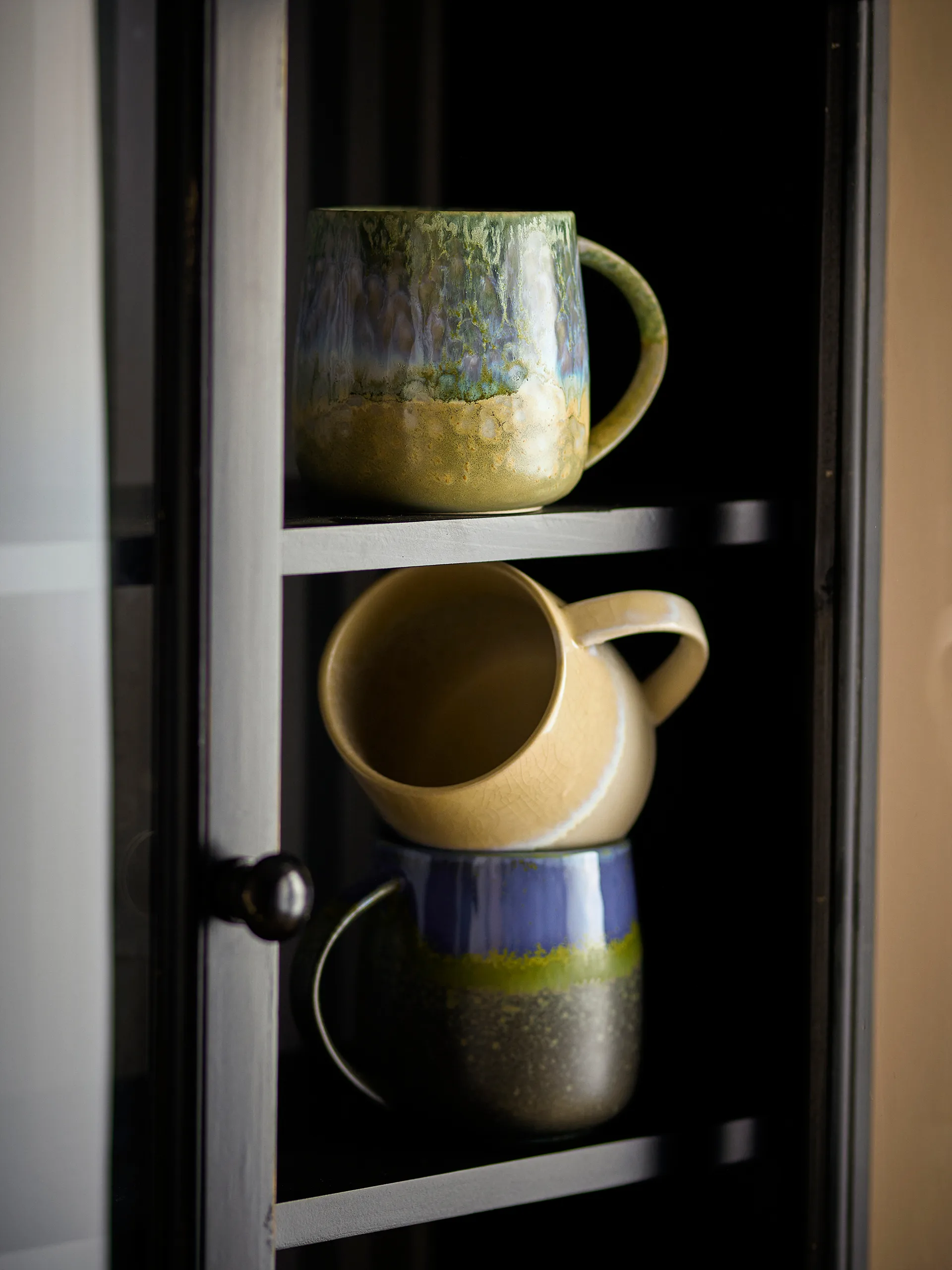 Corliss ποτήρι κοκτέιλ 4 τεμ., Μπλε Bloomingville