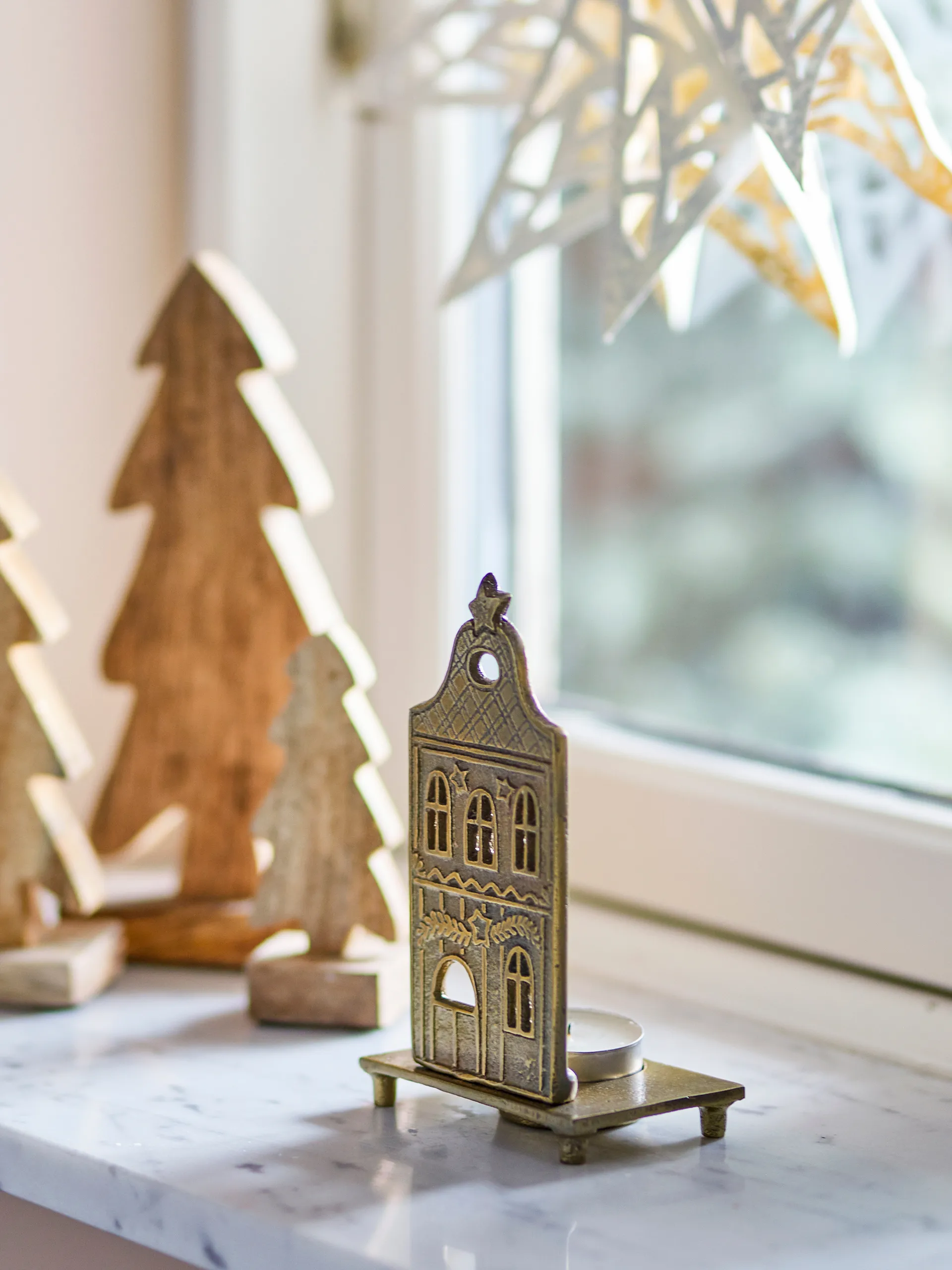 Κηροπήγιο για ρεσώ Crista 5,5x14 εκ., Ορείχαλκος Bloomingville