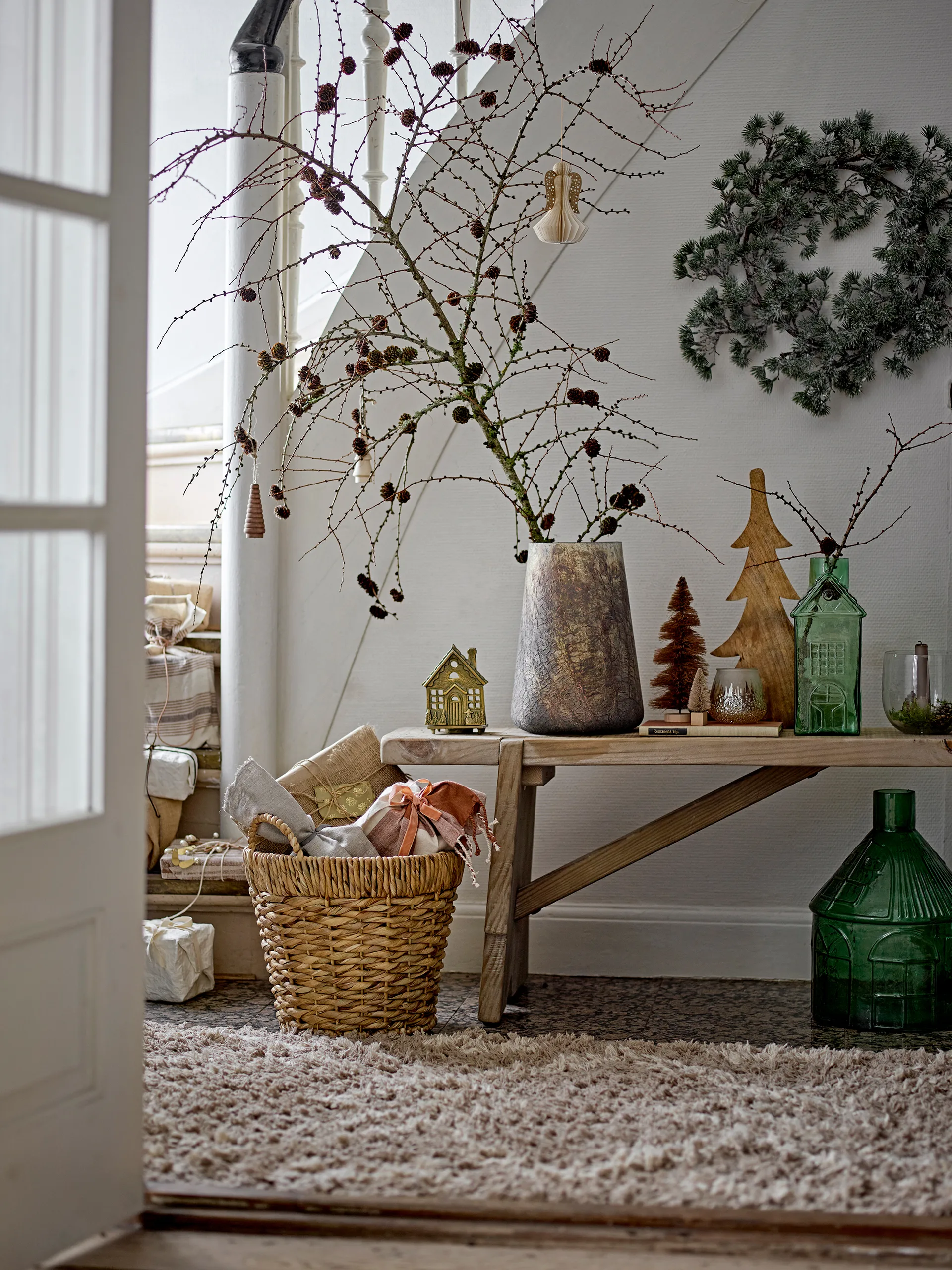 Κηροπήγιο Crista 6x14 εκ, Ορείχαλκος Bloomingville