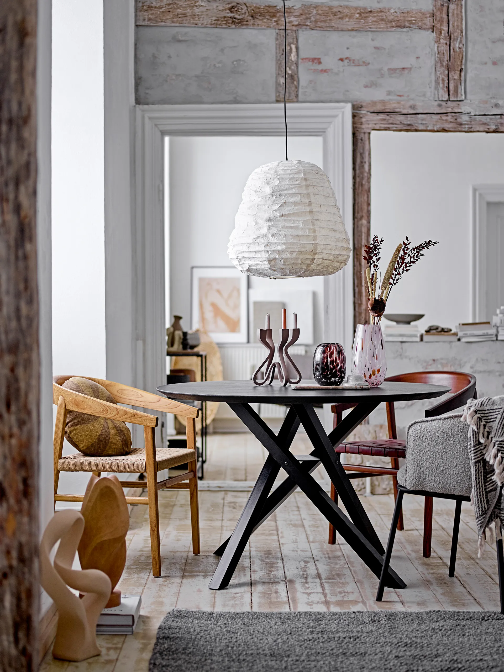 Crister βάζο 17 εκατοστά, Καφέ Bloomingville