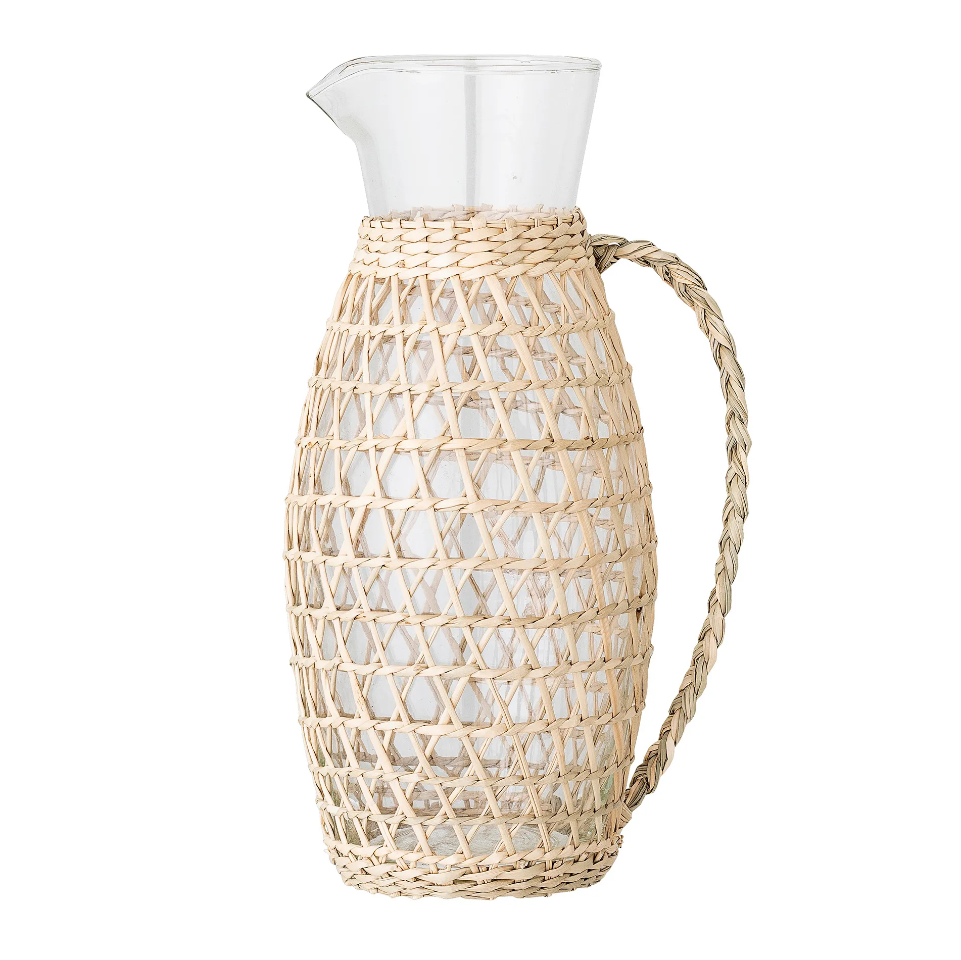 Daphne κανάτα 0.86 l, διαφανές-φυσικό Bloomingville