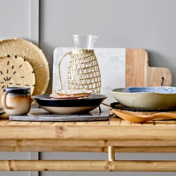 Daphne κανάτα 0.86 l - διαφανές-φυσικό - Bloomingville