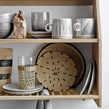 Daphne ποτήρι ποτού 33 cl - διαφανές-φυσικό - Bloomingville