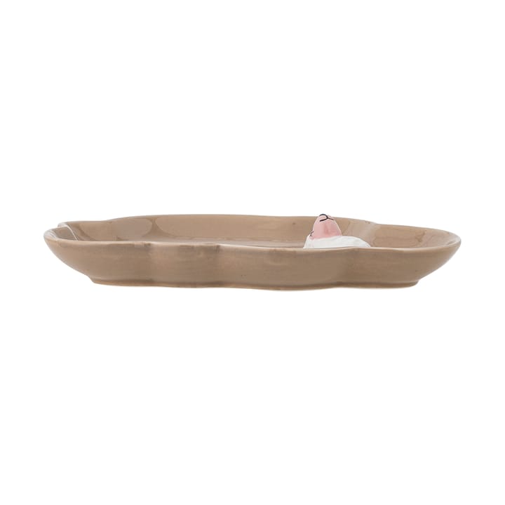Πιάτο Dolly 14x20 εκ., Καφέ Bloomingville