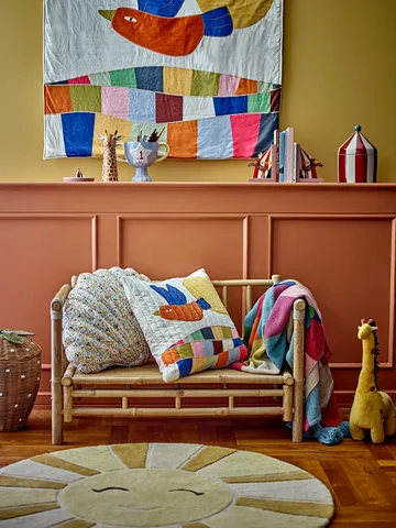 Dolly πουφ από μαλλί 50x45 εκ. - Φυσικό - Bloomingville