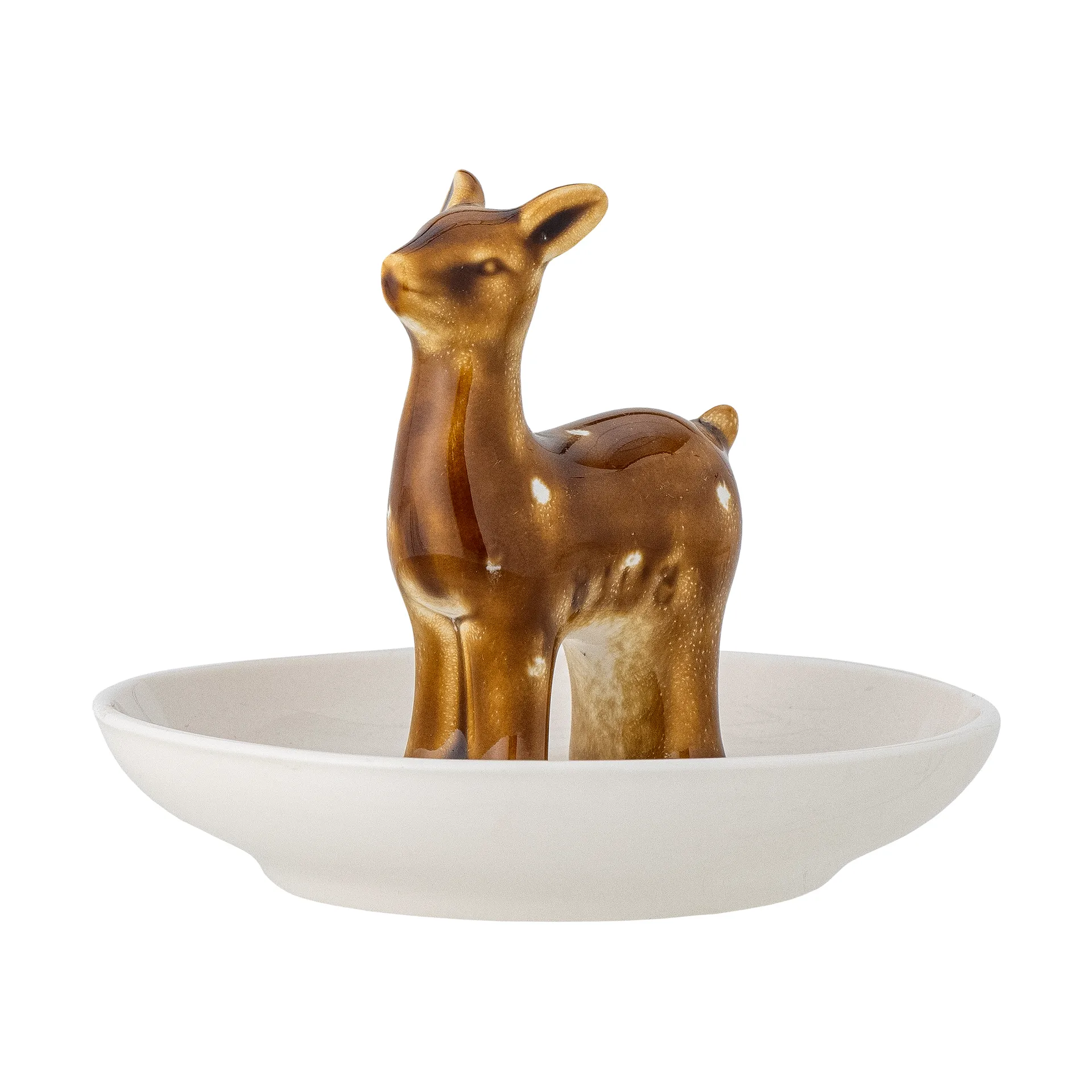 Μπολ Eli Ø11 cm, Λευκό-ορείχαλκος Bloomingville