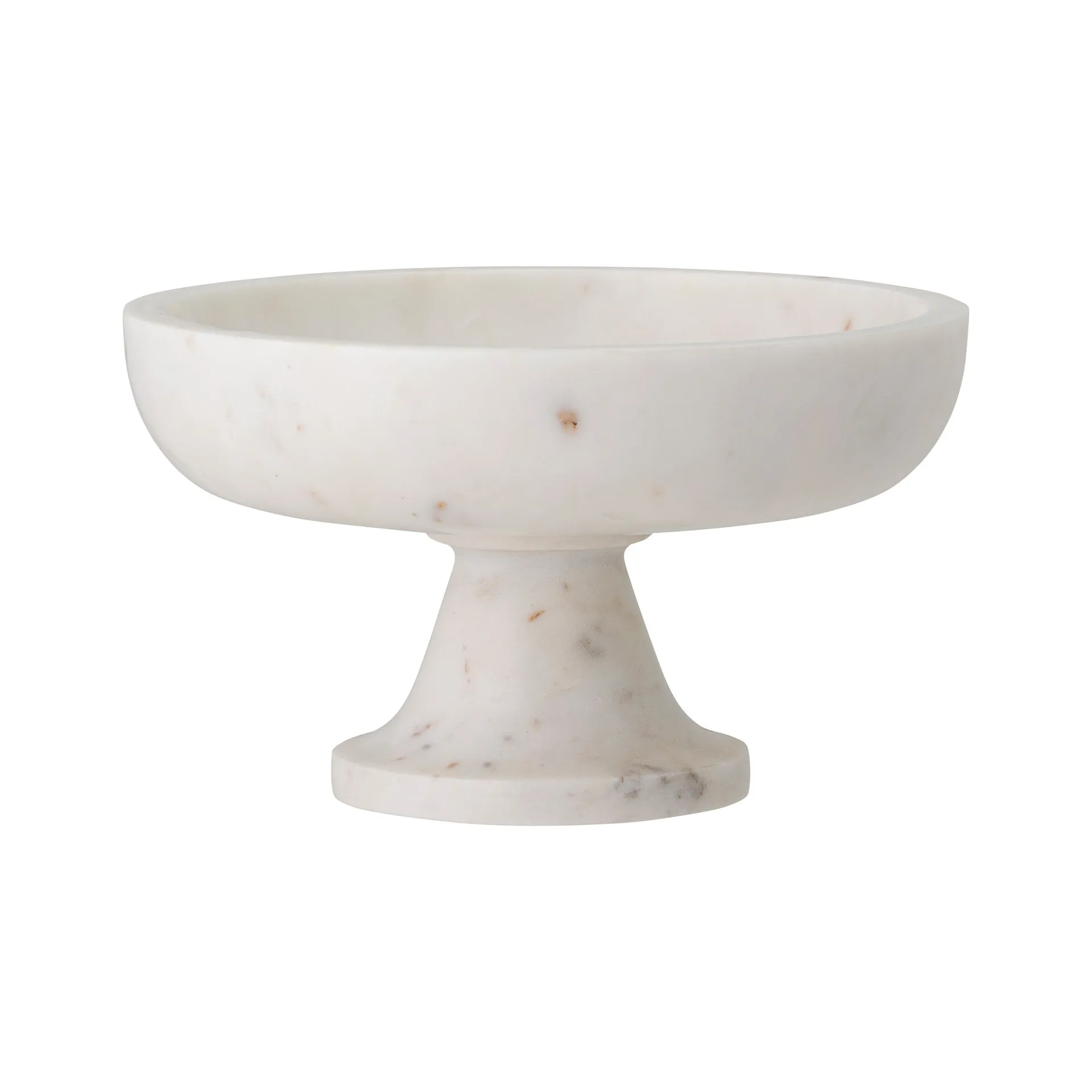 Eris μαρμάρινο μπολ με βάση Ø20.5 cm, λευκό Bloomingville
