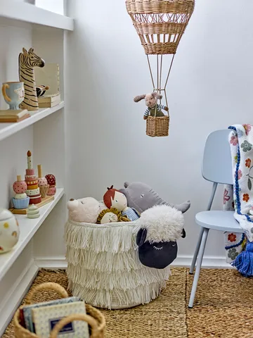 Ethan κουβέρτα βαμβακερή 160x130 εκ. - Άσπρο - Bloomingville