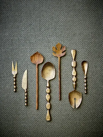 Eydis χαρτοπετσέτες 20 τεμ. - Ορείχαλκος - Bloomingville