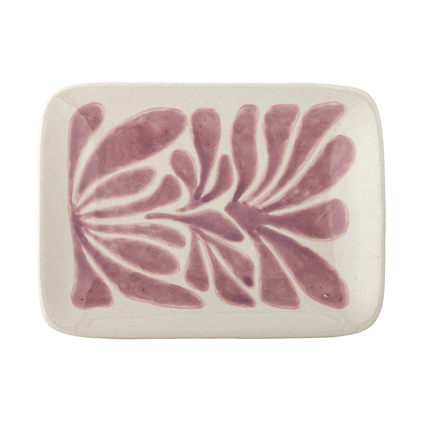 Fauni πιάτο dessert, Μωβ, 15x11,5 εκ. Bloomingville