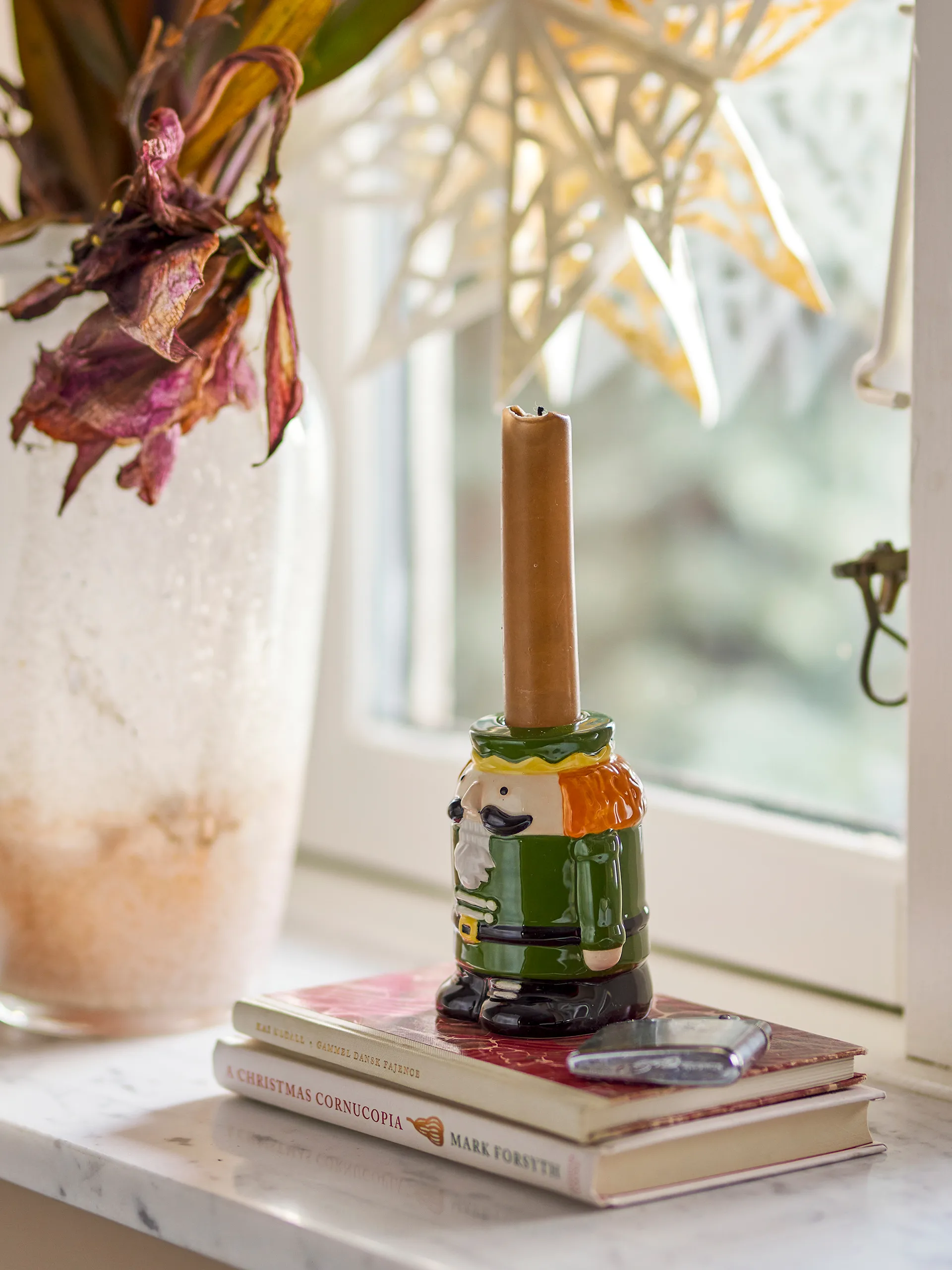 Κηροσπήγιο Feast 9 εκ., Πράσινο Bloomingville