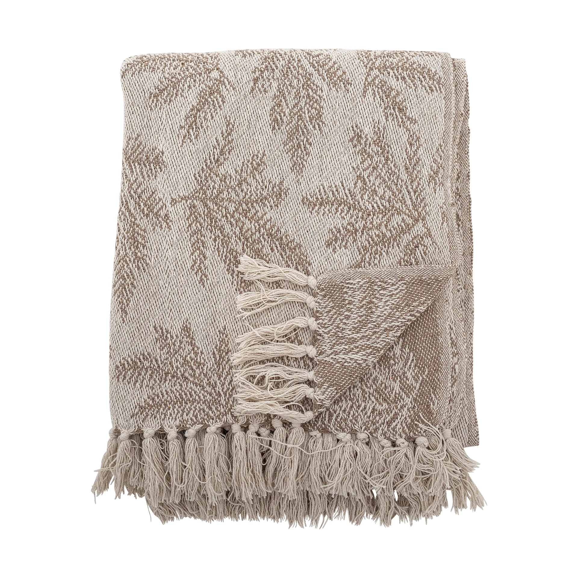 Κουβέρτα Gabriela 130x160 εκ., Καφέ Bloomingville