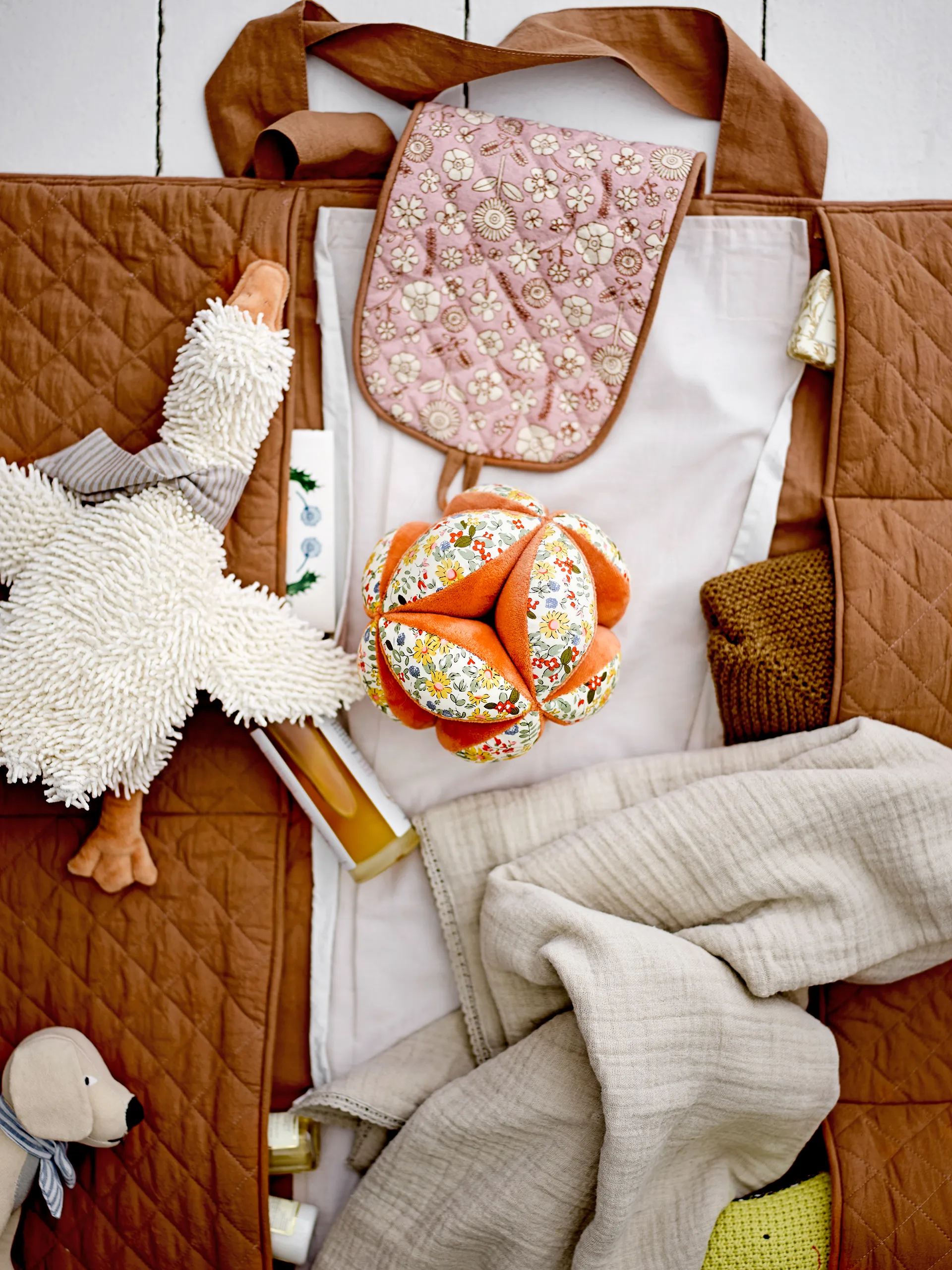 Μαλακό παιχνίδι Gaspard, Πάπια Bloomingville