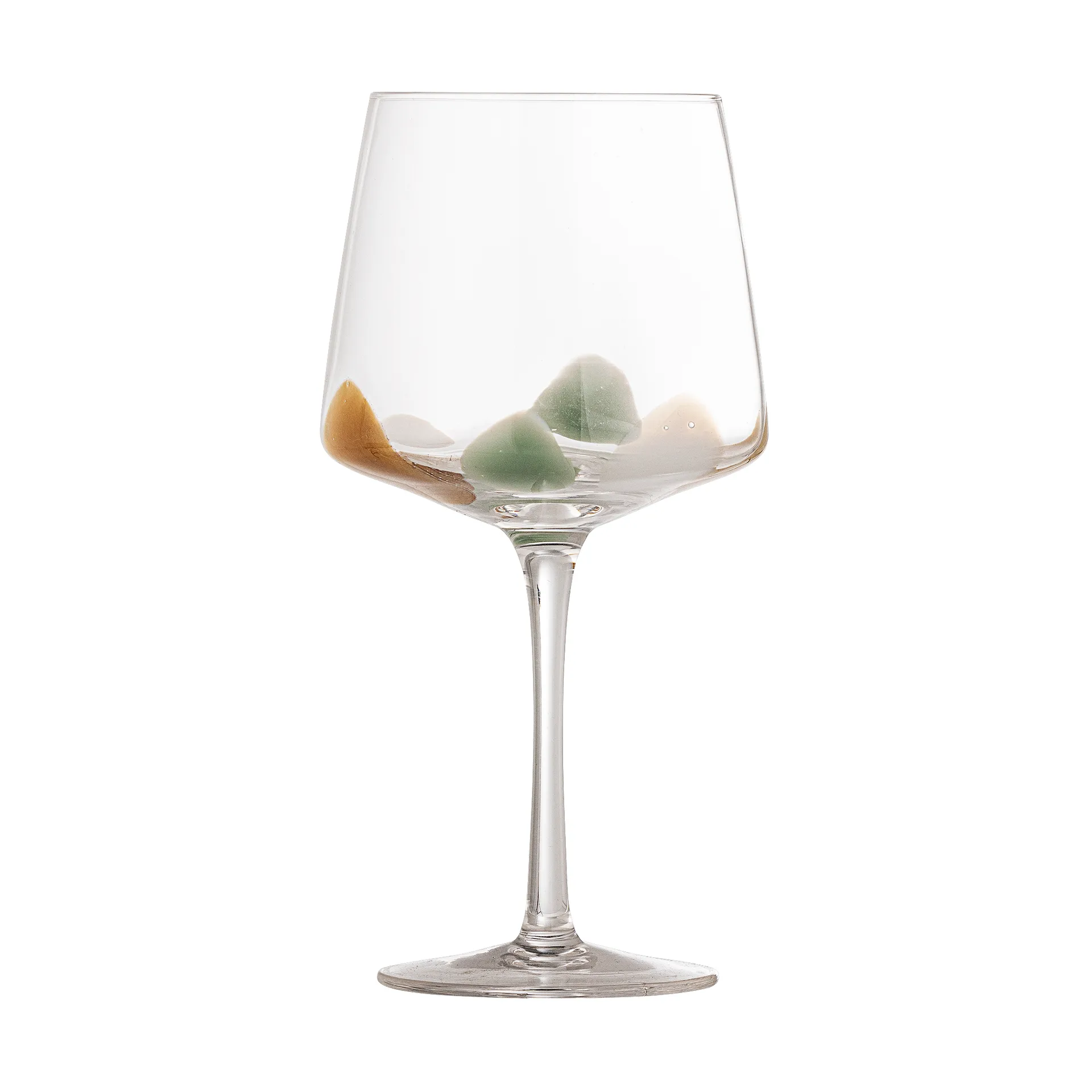 Ποτήρι κρασιού Gildor 49 cl, Καφέ Bloomingville