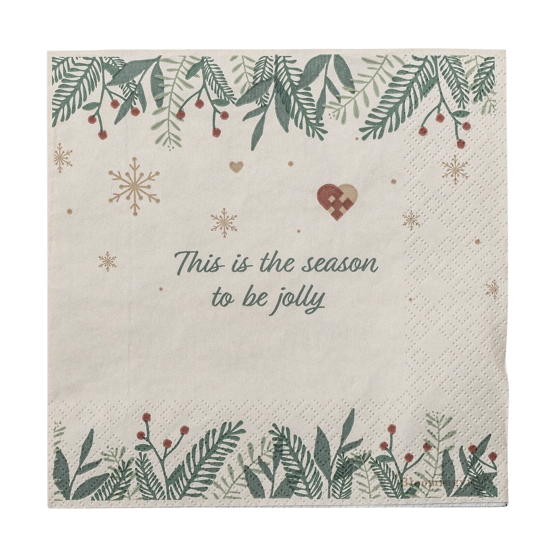 Χαρτοπετσέτα Grazia 33x33 εκ 20 τεμάχια, Multi Bloomingville