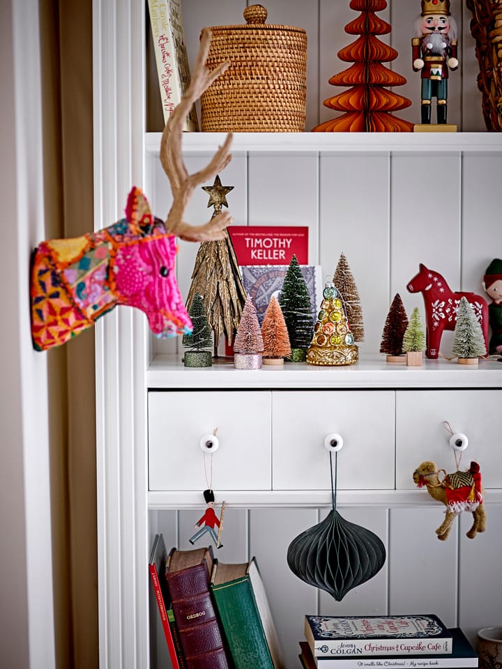 Guled Christmas tree decorations wood 9 τεμάχια, Parade Bloomingville