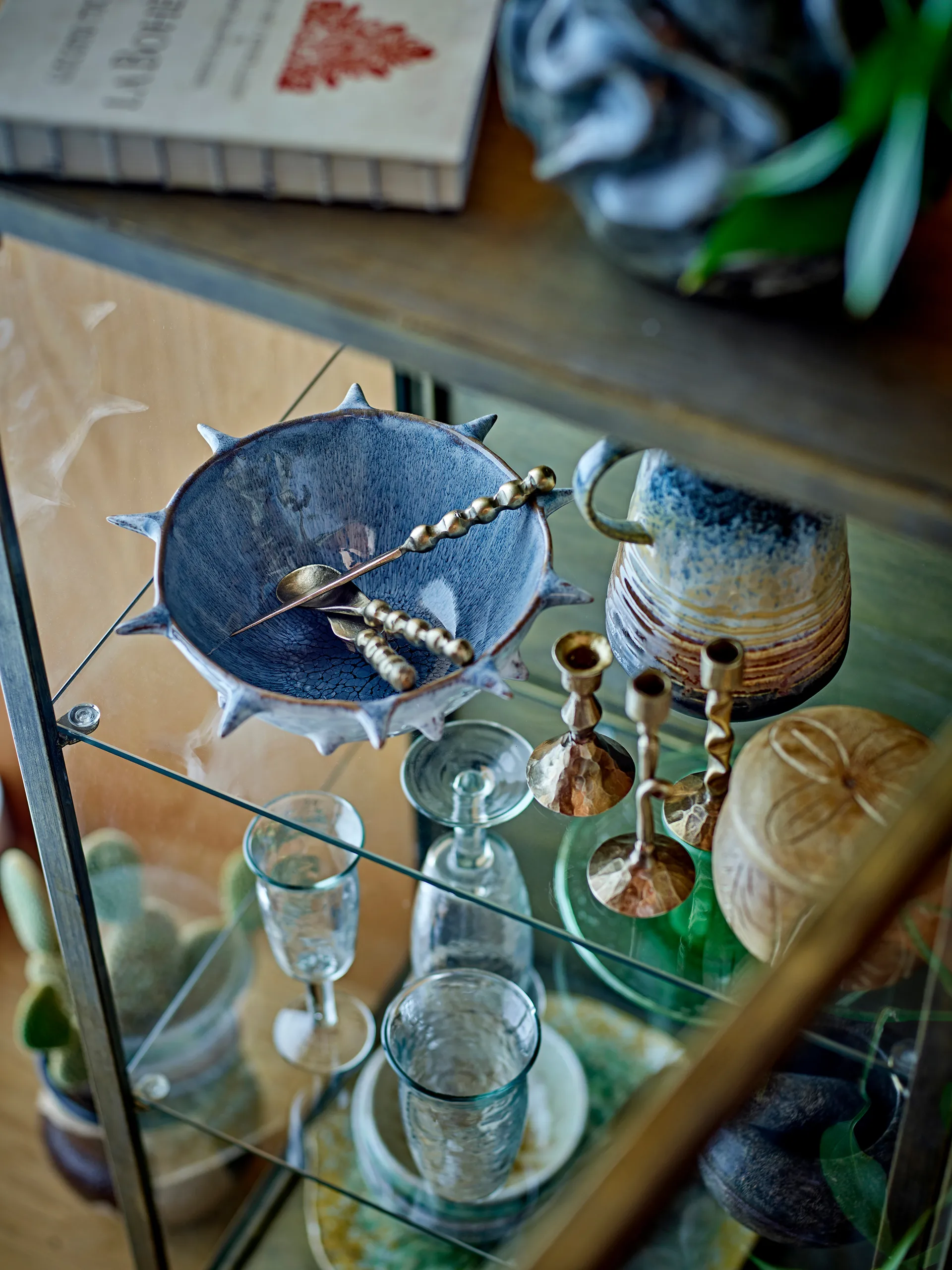 Haolin σετ μαχαιριών για τυρί 3 τεμ., Ορείχαλκος Bloomingville